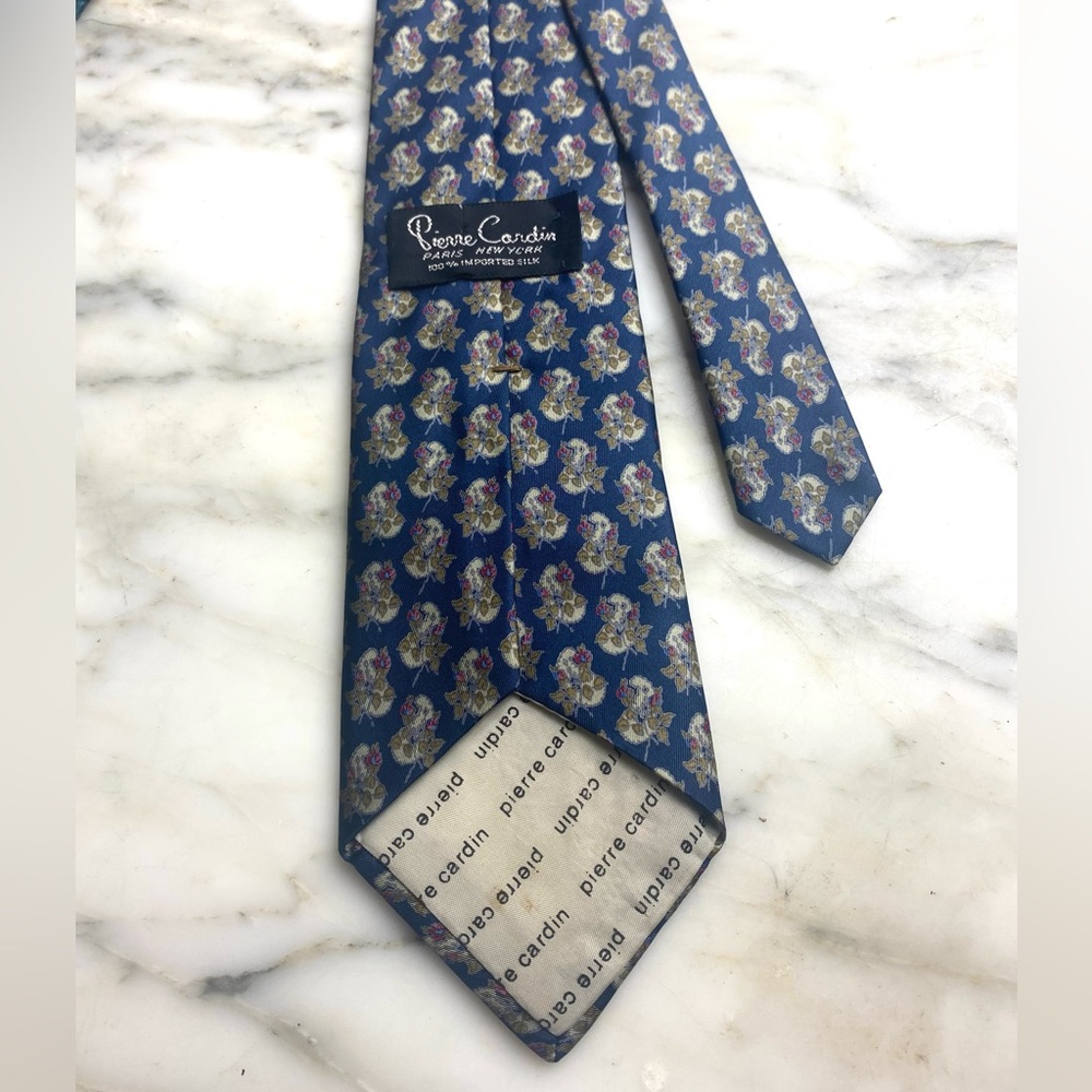 7 Vintage Silk Ties Fendi, Givenchy, Dior, Balmain, PierreCardin, Boss, Ken Cole - Picture 7 of 16